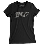 Las Vegas Pennant Women's T-Shirt-Allegiant Goods Co. Vintage Sports Apparel