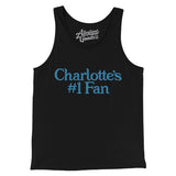 Charlotte's Number 1 Fan Men/Unisex Tank Top-Allegiant Goods Co. Vintage Sports Apparel