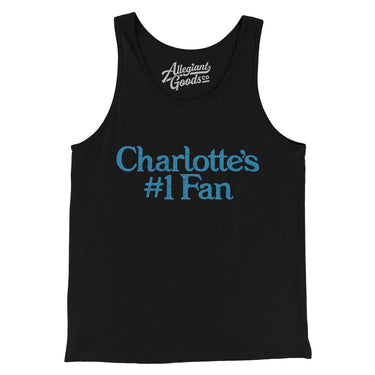 Charlotte's Number 1 Fan Men/Unisex Tank Top-Allegiant Goods Co. Vintage Sports Apparel