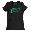Dallas Pennant Women's T-Shirt-Black-Allegiant Goods Co. Vintage Sports Apparel