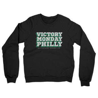 Victory Monday Philly Midweight French Terry Crewneck Sweatshirt-Allegiant Goods Co. Vintage Sports Apparel