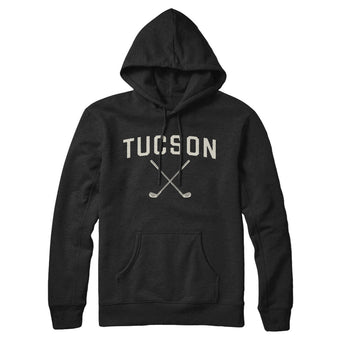 Tucson Golf Hoodie-Black-Allegiant Goods Co. Vintage Sports Apparel
