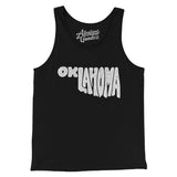 Oklahoma State Shape Text Men/Unisex Tank Top-Allegiant Goods Co. Vintage Sports Apparel