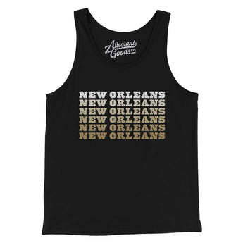 New Orleans Repeat Men/Unisex Tank Top-Allegiant Goods Co. Vintage Sports Apparel