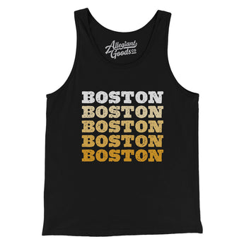 Boston Repeat Men/Unisex Tank Top-Allegiant Goods Co. Vintage Sports Apparel