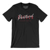 Portland Overprint Men/Unisex T-Shirt-Black-Allegiant Goods Co. Vintage Sports Apparel