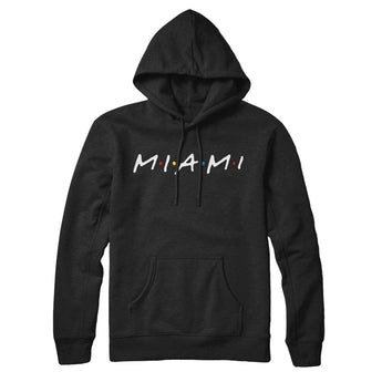 Miami Friends Hoodie-Allegiant Goods Co. Vintage Sports Apparel