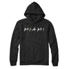 Miami Friends Hoodie-Black-Allegiant Goods Co. Vintage Sports Apparel