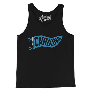 Carolina Pennant Men/Unisex Tank Top-Allegiant Goods Co. Vintage Sports Apparel
