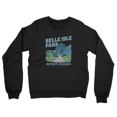 Belle Isle Park Midweight French Terry Crewneck Sweatshirt-Allegiant Goods Co. Vintage Sports Apparel