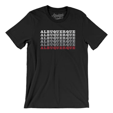 Albuquerque Repeat Men/Unisex T-Shirt-Allegiant Goods Co. Vintage Sports Apparel