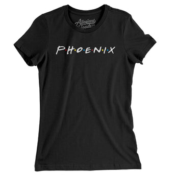 Phoenix Friends Women's T-Shirt-Allegiant Goods Co. Vintage Sports Apparel