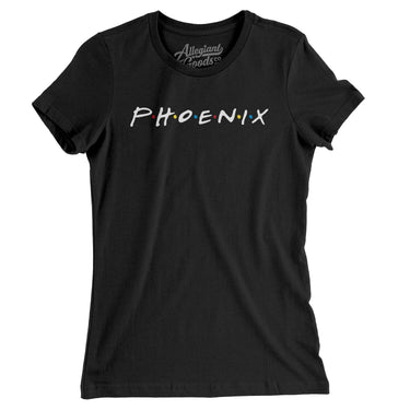 Phoenix Friends Women's T-Shirt-Allegiant Goods Co. Vintage Sports Apparel