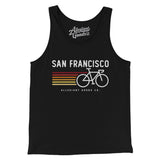 San Francisco Cycling Men/Unisex Tank Top-Allegiant Goods Co. Vintage Sports Apparel