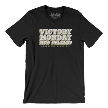 Victory Monday New Orleans Men/Unisex T-Shirt-Allegiant Goods Co. Vintage Sports Apparel