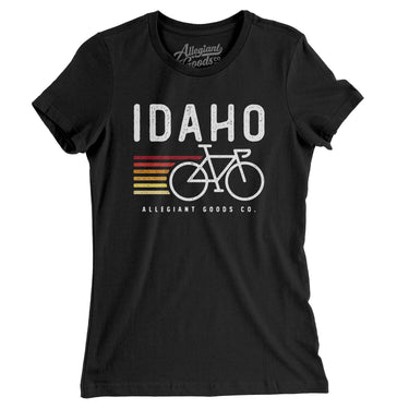 Idaho Cycling Women's T-Shirt-Allegiant Goods Co. Vintage Sports Apparel