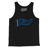 Orlando Pennant Men/Unisex Tank Top-Allegiant Goods Co. Vintage Sports Apparel