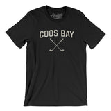 Coos Bay Golf Men/Unisex T-Shirt-Black-Allegiant Goods Co. Vintage Sports Apparel