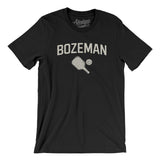 Bozeman Pickleball Men/Unisex T-Shirt-Black-Allegiant Goods Co. Vintage Sports Apparel