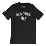 New York Pickleball Men/Unisex T-Shirt-Black-Allegiant Goods Co. Vintage Sports Apparel