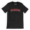 Madison Varsity Men/Unisex T-Shirt-Black-Allegiant Goods Co. Vintage Sports Apparel