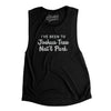 I've Been To Joshua Tree National Park Women's Flowey Scoopneck Muscle Tank-Black-Allegiant Goods Co. Vintage Sports Apparel