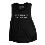 I've Been To Oklahoma Women's Flowey Scoopneck Muscle Tank-Allegiant Goods Co. Vintage Sports Apparel