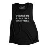 There's No Place Like Nashville Women's Flowey Scoopneck Muscle Tank-Allegiant Goods Co. Vintage Sports Apparel