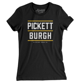 Pickett Burgh Women's T-Shirt-Allegiant Goods Co. Vintage Sports Apparel