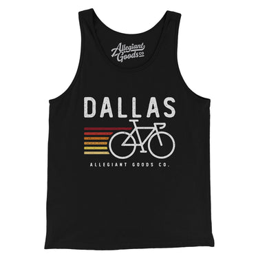 Dallas Cycling Men/Unisex Tank Top-Allegiant Goods Co. Vintage Sports Apparel