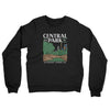Central Park Midweight French Terry Crewneck Sweatshirt-Black-Allegiant Goods Co. Vintage Sports Apparel