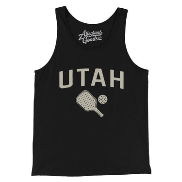 Utah Pickleball in Black Color