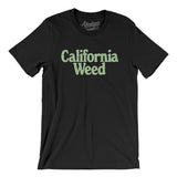California Weed Men/Unisex T-Shirt-Black-Allegiant Goods Co. Vintage Sports Apparel