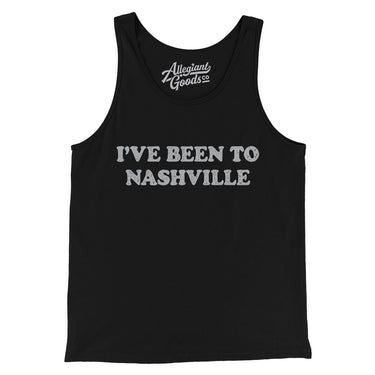 I've Been To Nashville Men/Unisex Tank Top-Allegiant Goods Co. Vintage Sports Apparel