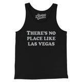 There's No Place Like Las Vegas Men/Unisex Tank Top-Black-Allegiant Goods Co. Vintage Sports Apparel