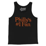 Philly's Number 1 Fan Men/Unisex Tank Top-Allegiant Goods Co. Vintage Sports Apparel