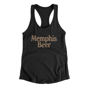 Memphis Beer Women's Racerback Tank-Allegiant Goods Co. Vintage Sports Apparel