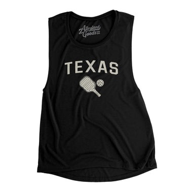Texas Pickleball in Black Color