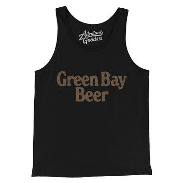 Green Bay Beer Men/Unisex Tank Top-Allegiant Goods Co. Vintage Sports Apparel