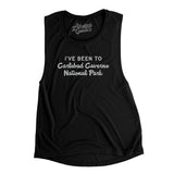 I've Been To Carlsbad Caverns National Park Women's Flowey Scoopneck Muscle Tank-Allegiant Goods Co. Vintage Sports Apparel