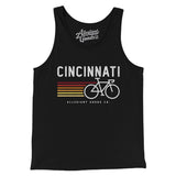 Cincinnati Cycling Men/Unisex Tank Top-Allegiant Goods Co. Vintage Sports Apparel