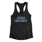Utah Hockey Women's Racerback Tank-Allegiant Goods Co. Vintage Sports Apparel