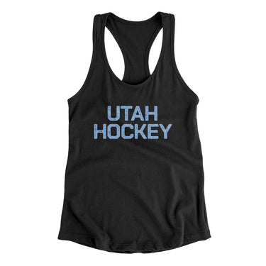 Utah Hockey Women's Racerback Tank-Allegiant Goods Co. Vintage Sports Apparel