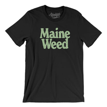 Maine Weed Men/Unisex T-Shirt-Allegiant Goods Co. Vintage Sports Apparel