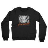Sunday Funday Cincinnati Midweight French Terry Crewneck Sweatshirt-Allegiant Goods Co. Vintage Sports Apparel