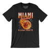 Miami Basketball Throwback Mascot Men/Unisex T-Shirt-Black-Allegiant Goods Co. Vintage Sports Apparel