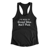 I've Been To Grand Teton National Park Women's Racerback Tank-Allegiant Goods Co. Vintage Sports Apparel
