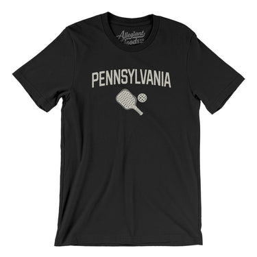 Pennsylvania Pickleball in Black Color