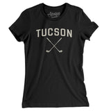 Tucson Golf Women's T-Shirt-Black-Allegiant Goods Co. Vintage Sports Apparel