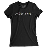 Albany Friends Women's T-Shirt-Allegiant Goods Co. Vintage Sports Apparel